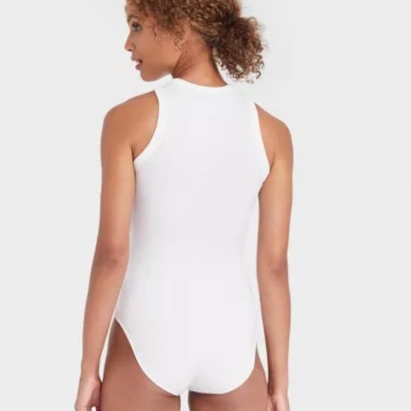 NWT - Women's XS Ribbed Tank Bodysuit - A New Day - Picture 3 of 4